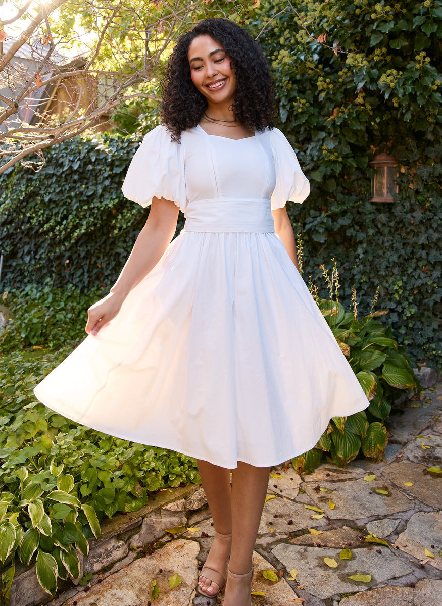 Ode Dress in Cloud
