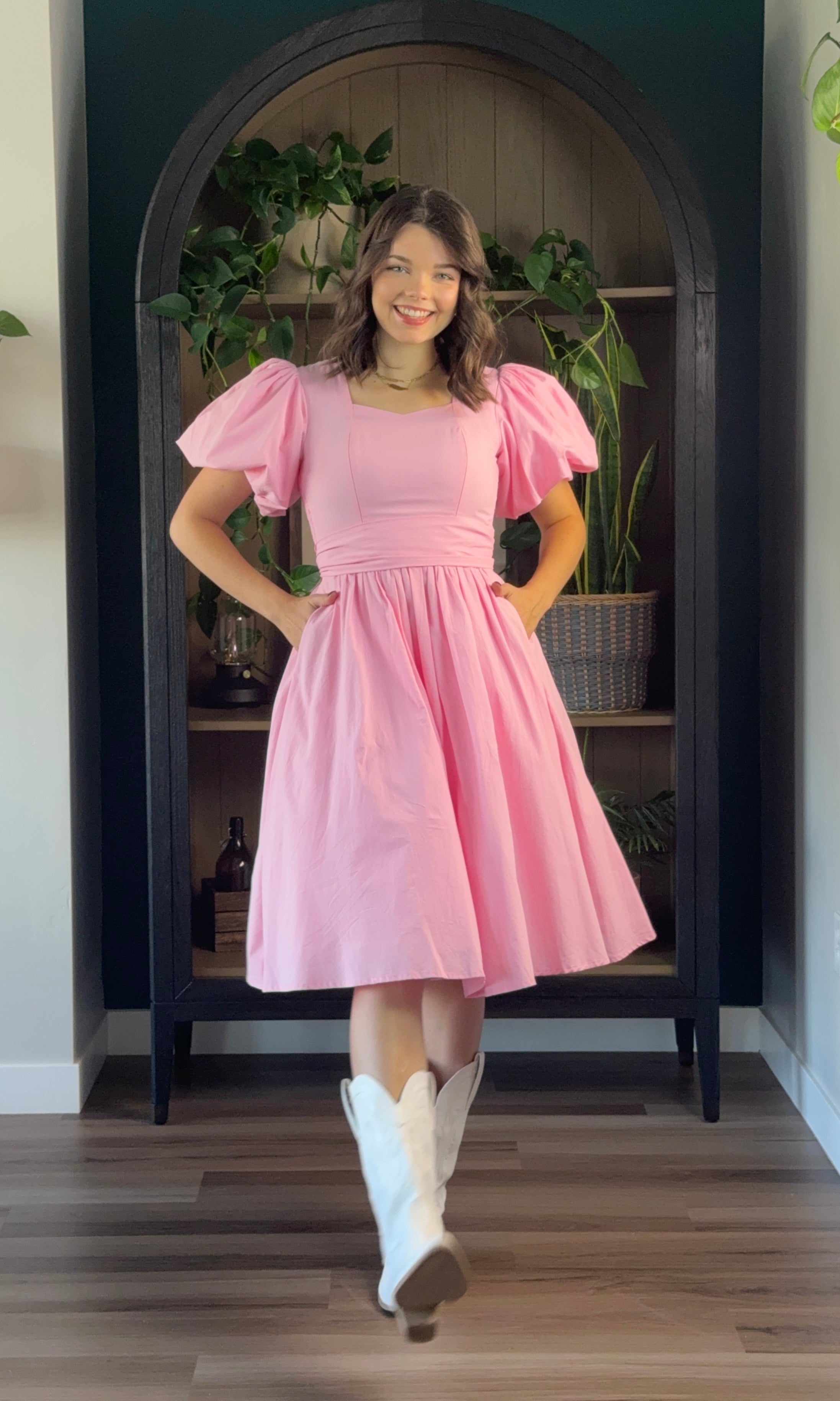 Ode Dress in Peony | Modest Birthday Dress – Poet Dresses