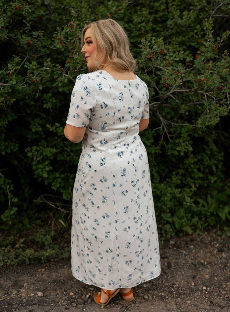 Sestina Dress | Floral Sheath Dress - Poet Dresses
