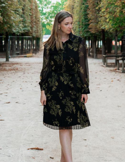 Black and Gold Dress | Flirty and Elegant | Poet Dresses