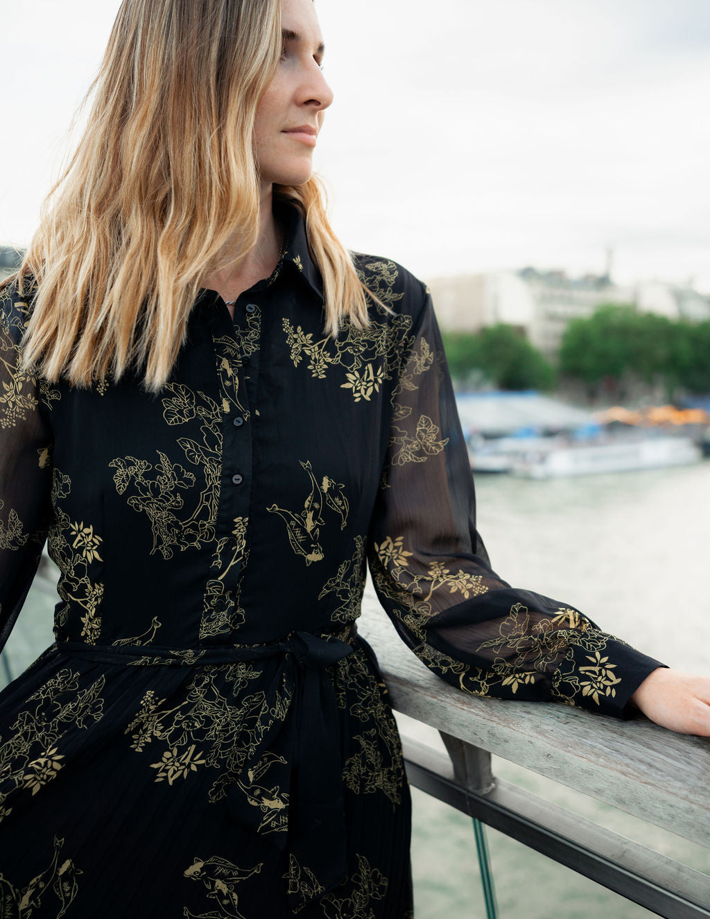 Black and Gold Dress | Flirty and Elegant | Poet Dresses