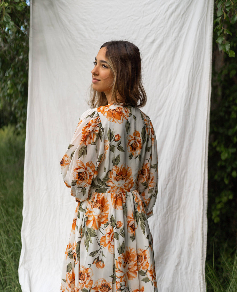 Ballad Dress | 3/4 Sleeve Dress - Poet Dresses