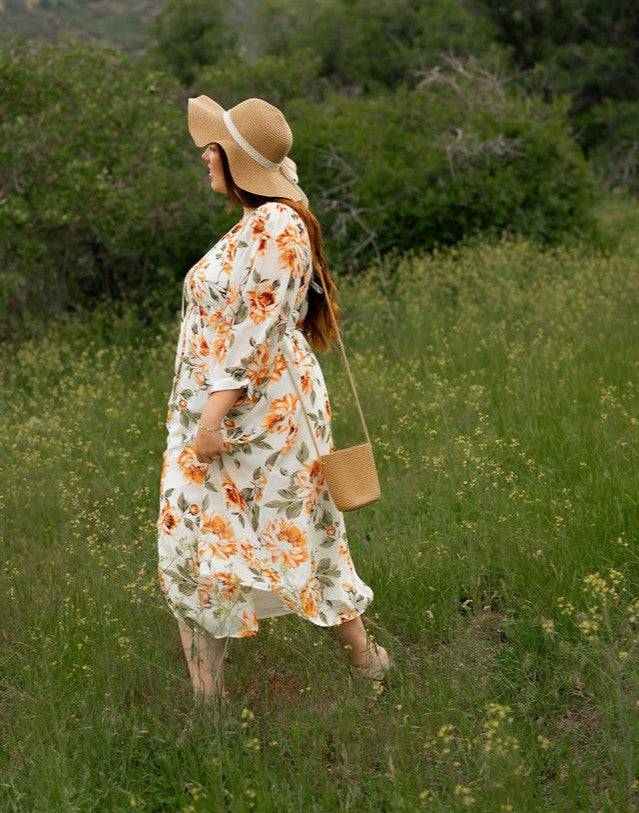 Ballad Dress | 3/4 Sleeve Dress - Poet Dresses