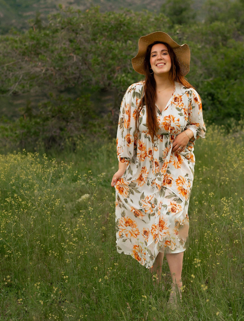 Ballad Dress | 3/4 Sleeve Dress - Poet Dresses