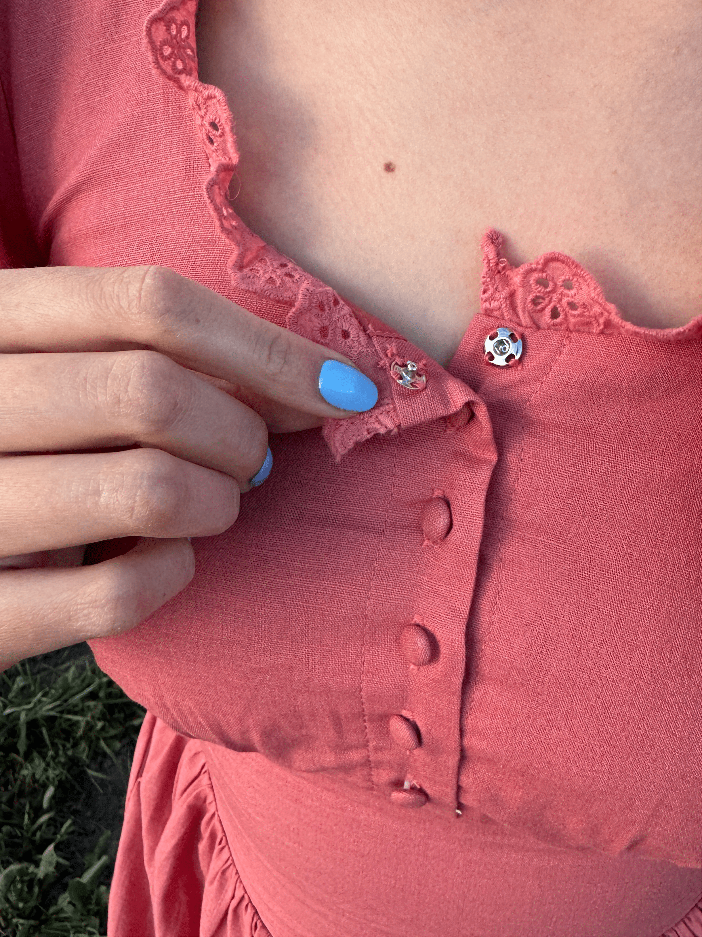Pink Cotton-Linen Dress | Comfy, Flattering, and Shapely