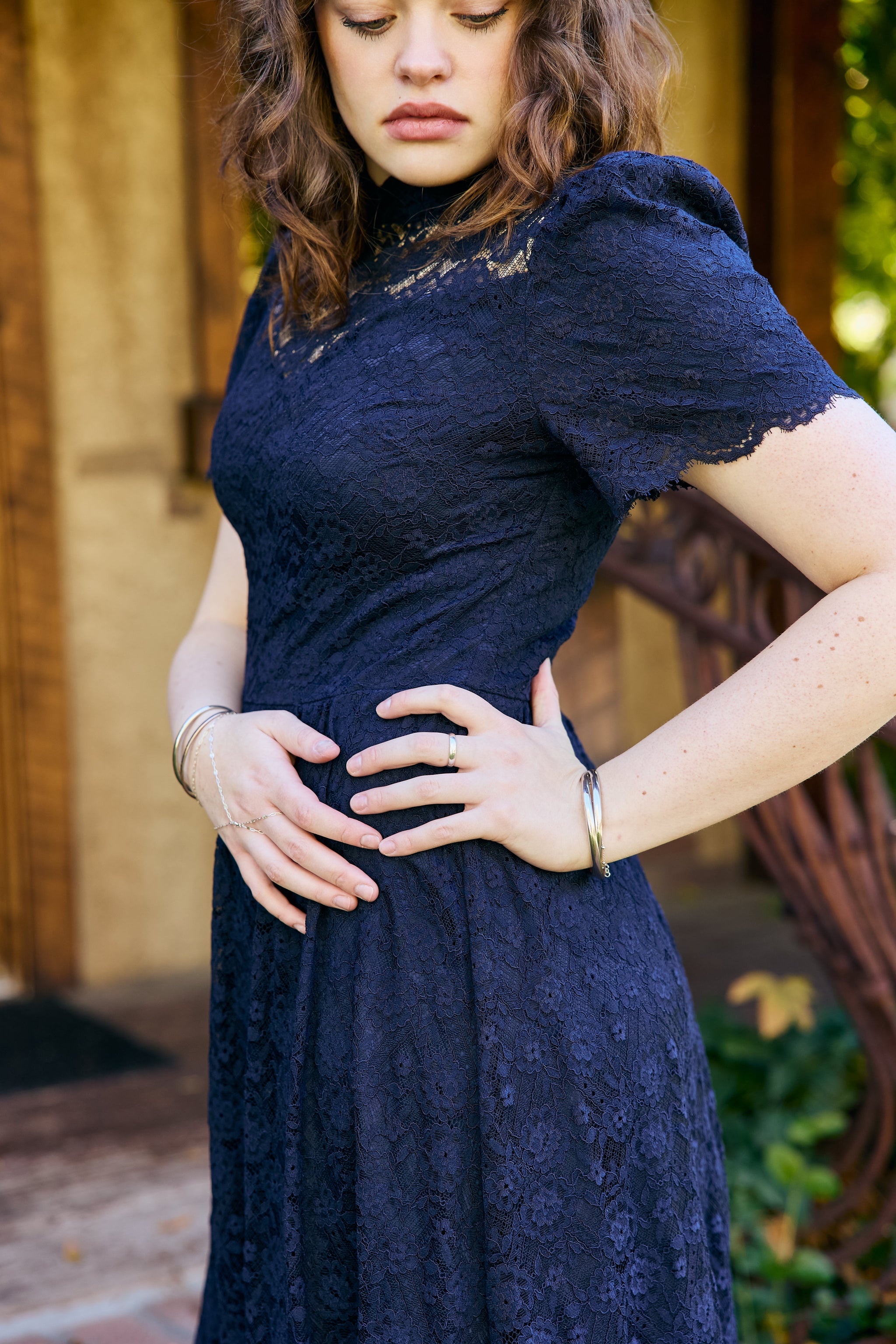 Monody Dress in Midnight