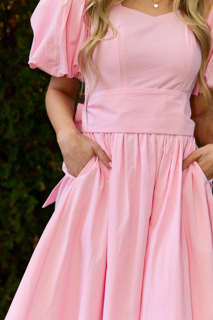 Ode Dress in Peony | Modest Birthday Dress - Poet Dresses