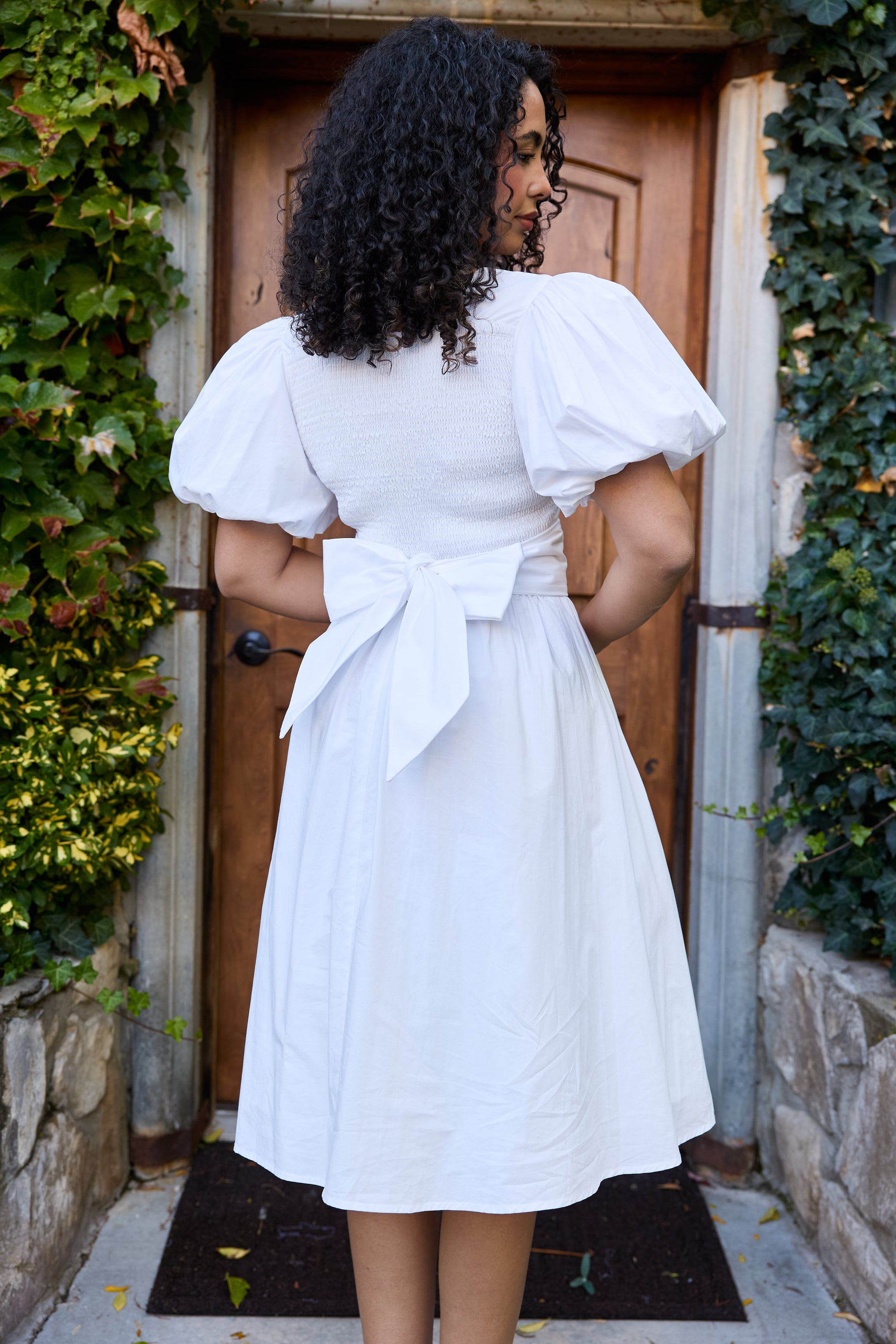 Ode Dress in Cloud | Modest Cotton Dress XL Ode Dress in Cloud | Modest Cotton Dress XL