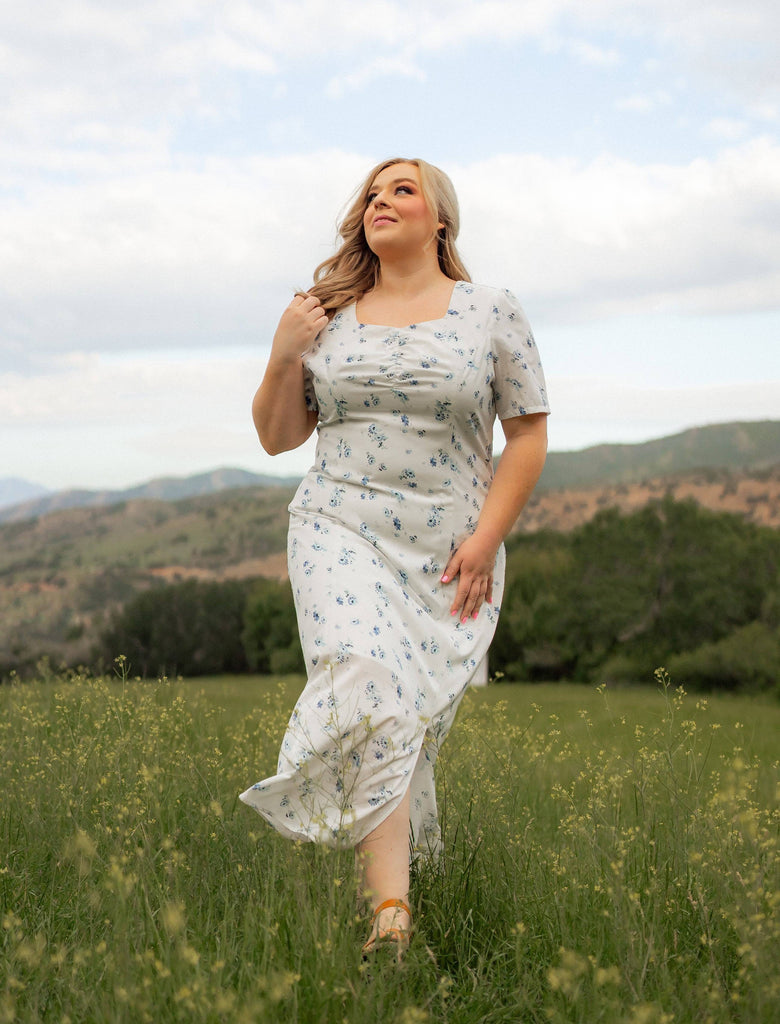 Sestina Dress | Floral Sheath Dress - Poet Dresses