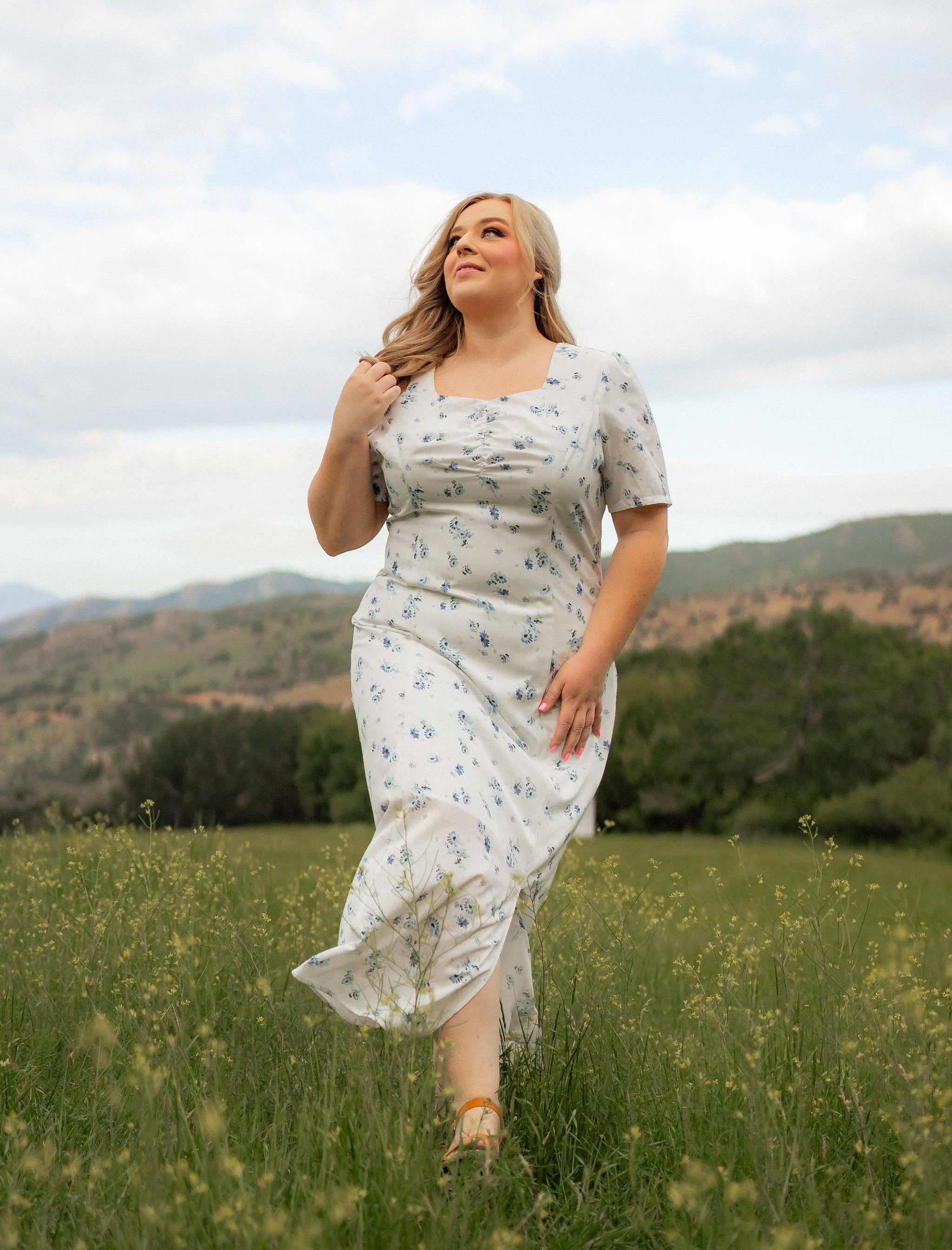 Floral Sheath Dress | Comfortable, Flattering Sheath Dress