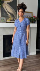 Sonnet Dress in Periwinkle | Button-Up Dress
